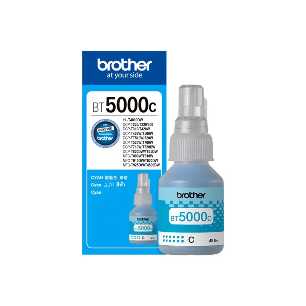 Brother BT5000 Cyan Ink Bottle