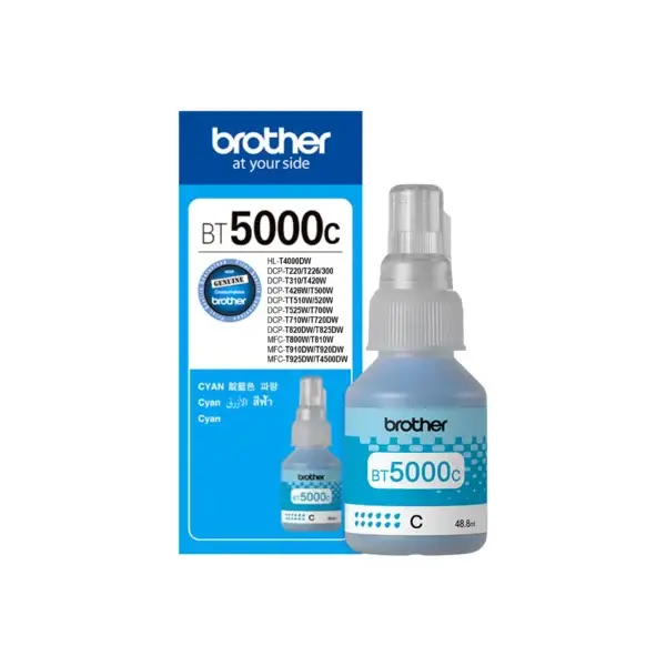 Brother BT5000 Cyan Ink Bottle