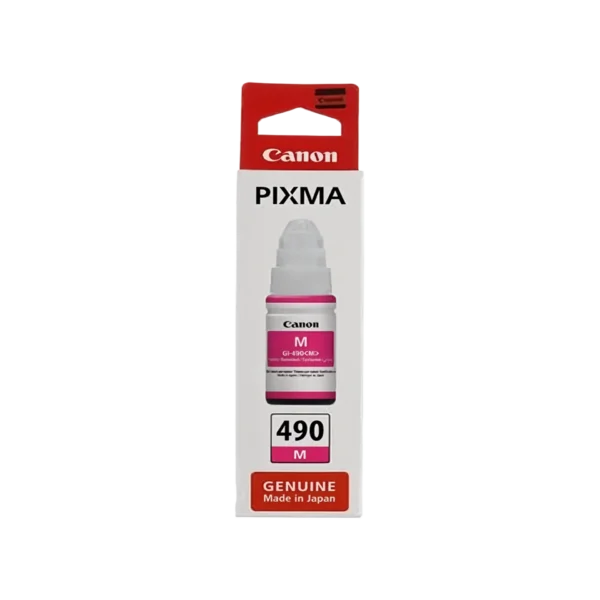 CANON-GI-490-Magenta-Ink-Bottle-70-ml-Bahrain- Diamond Care Infotech