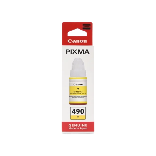 CANON-GI-490-Yellow-Ink-Bottle-Bahrain- Diamond Care Infotech