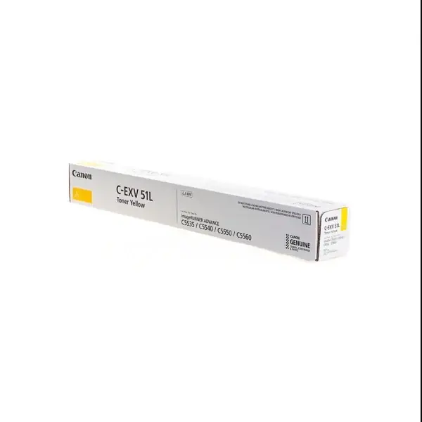 Canon-C-EXV-51L-Y-low-capacity-yellow-toner-original-0487C002