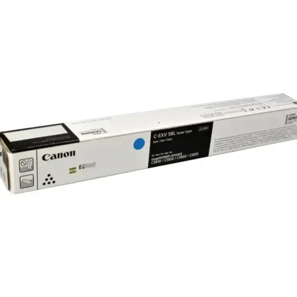 Canon CEXV 58L Cyan Toner Cartridge
