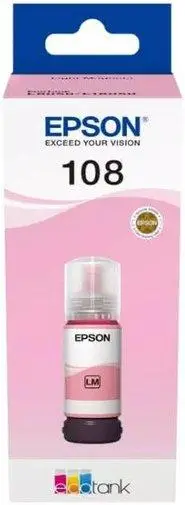 Epson 108 EcoTank Light Magenta Ink Bottle