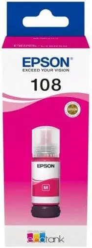 Epson 108 EcoTank Magenta Ink Bottle