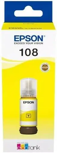 Epson 108 EcoTank Yellow Ink Bottle