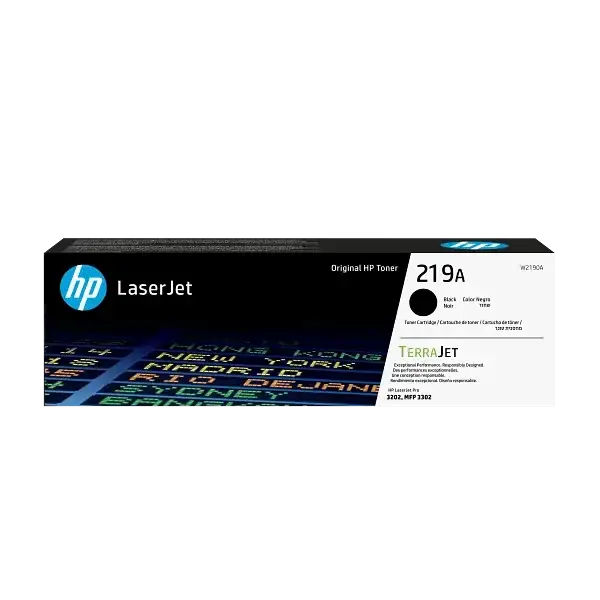 HP 219A Black LaserJet Toner Cartridge (W2190A)