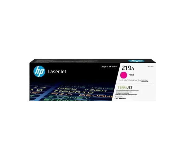HP 219A Magenta LaserJet Toner Cartridge (W2193A)
