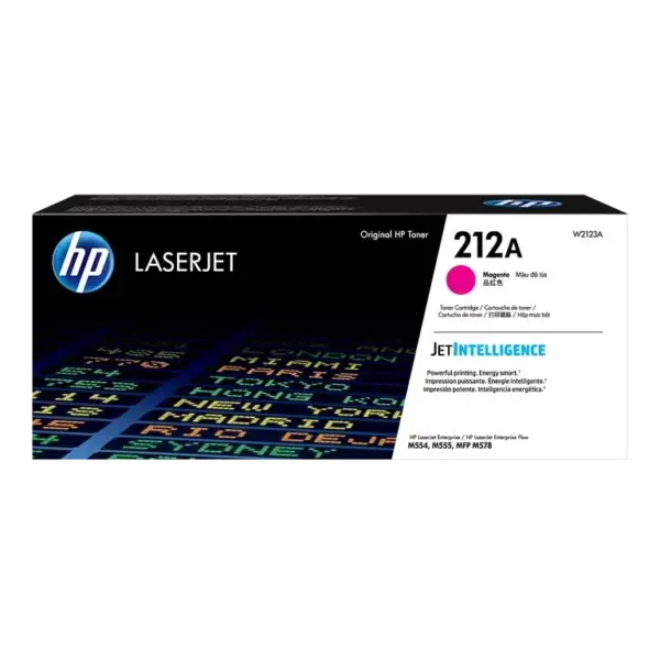 HP 212A LaserJet Magenta Toner Cartridge (W2123A)