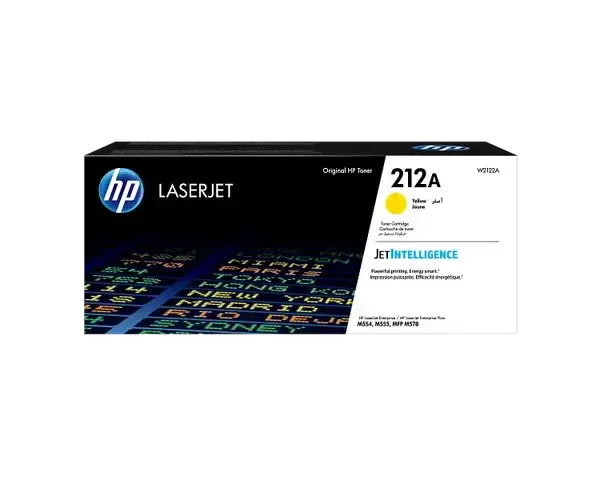 HP 212A LaserJet Yellow Toner Cartridge (W2122A)