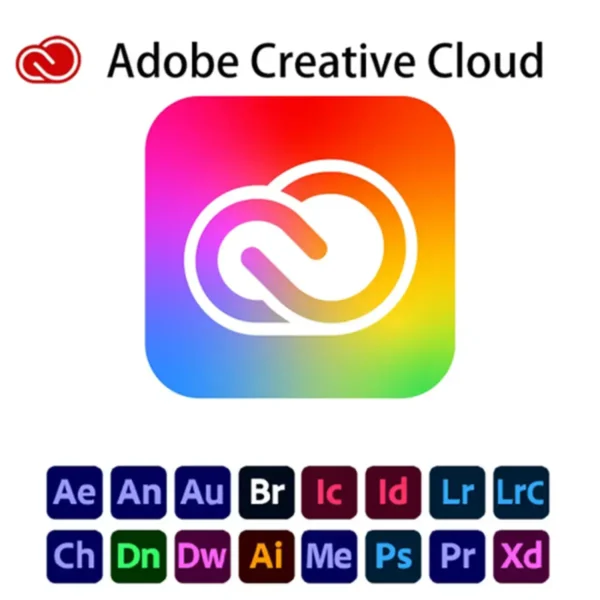 Adobe Creative Cloud All Apps 1 Year Subscription