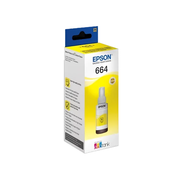 Epson Original 664 Yellow Ink Bottle