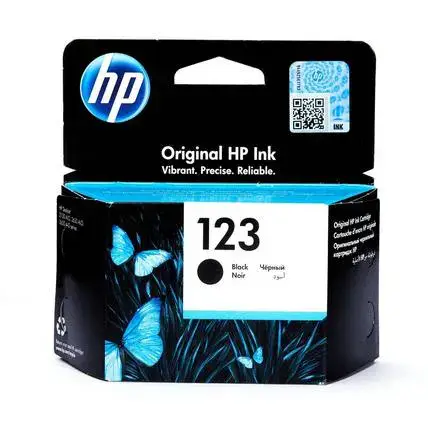HP 123 Inkjet Black Cartridge