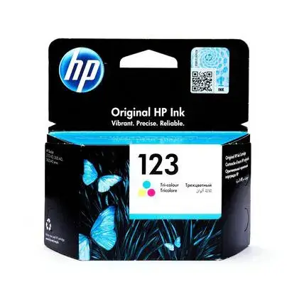HP 123 Inkjet Tri-color Cartridge
