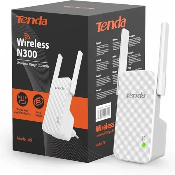 Tenda A9 Wireless N300 Universal Range Extender
