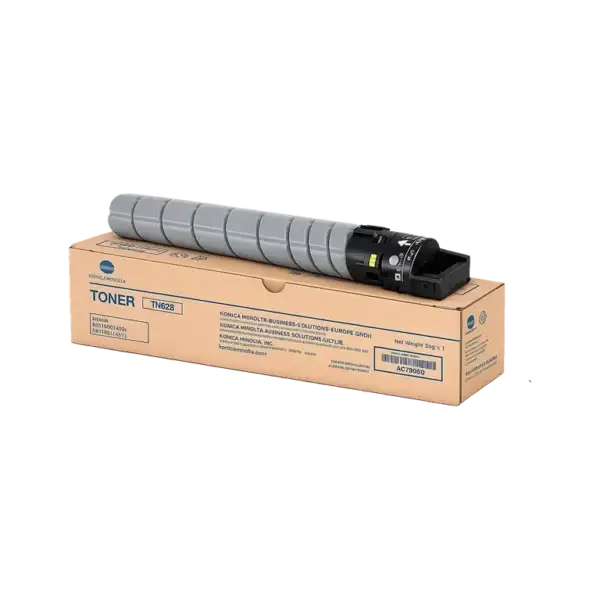 Konica Minolta TN 628 Black Toner Cartridge  (AC79030)