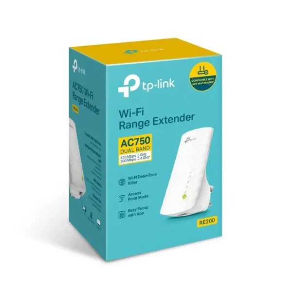TP-Link AC750 Wi-Fi Range Extender RE200