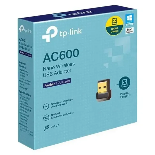 TP-Link Archer T2U Nano Wireless USB Adapter
